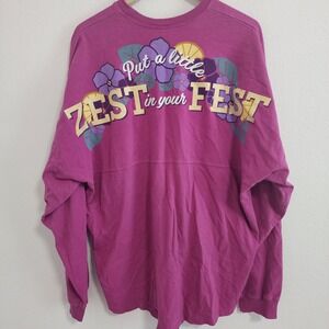 2019 Disney Parks Epcot Flower & Garden Zest In Your Fest Spirit Jersey Adult XL